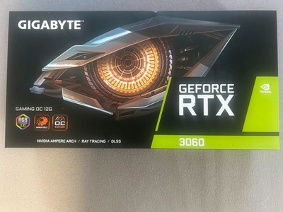 GIGABYTE GeForce RTX 3060 GAMING OC 12GB GDDR6 Grafikkarte