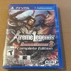 SONY PSV PlayStation Vita DYNASTY WARRIORS 8 XTREME LEGENDS Complete Edition New