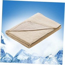 Arc-Chill Cooling Blanket for Hot Sleepers Queen Size, Queen 79" X 86" Beige