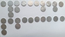 Lotto 28 Monete 10 Lire "Spighe" - Include RARA 1954 BB+