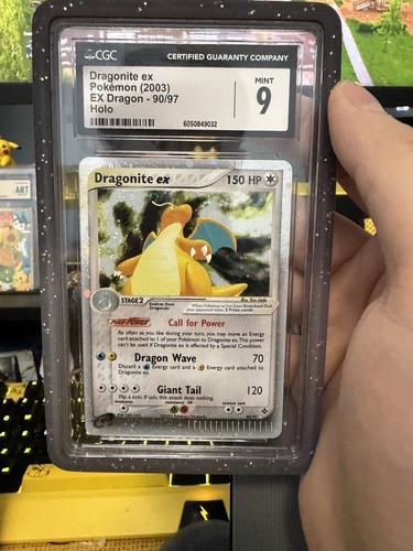 Dragonite ex graded CGC 9 for sale on eBay