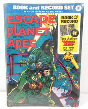 Escape From The Planet of The Apes Book & Record Power Vtg 1974 Sealed