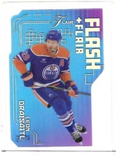 2025-26 Upper Deck Flair Leon Draisaitl Flash + Flair Acetate Version Card