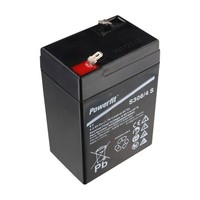 Exide Powerfit S306/4 S Blei Akku Mit Faston 4,8 Mm 6V, 4500Mah