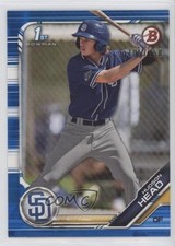 2019 Bowman Draft Blue 104/150 Hudson Head #BD-69 0q1p