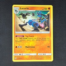 Lucario 117/236 Sm-Unified Minds Regular LP Pokémon Trading Card on eBay