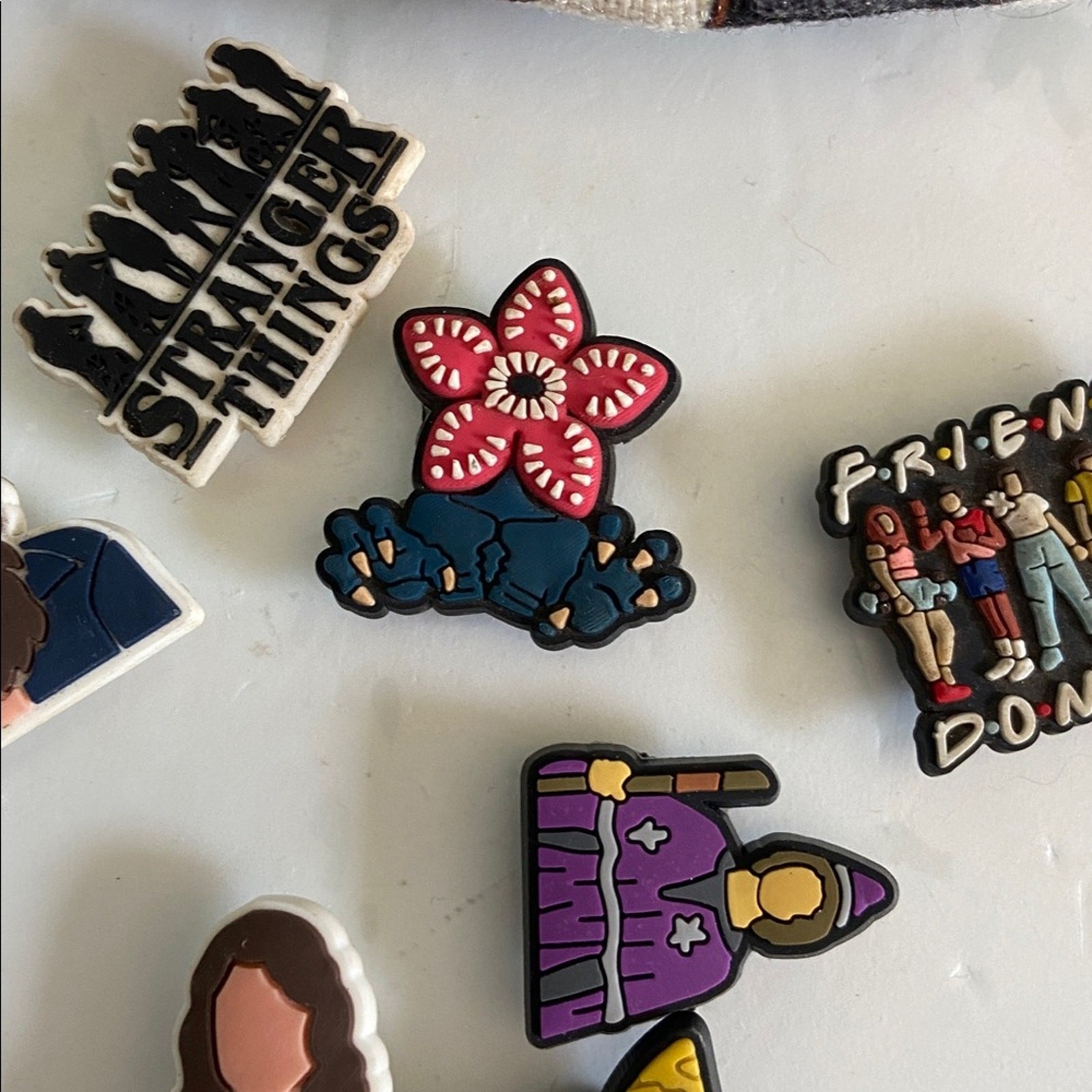 Fun Stranger Things Bundle Pouch Crocs Charms Sti… - image 5