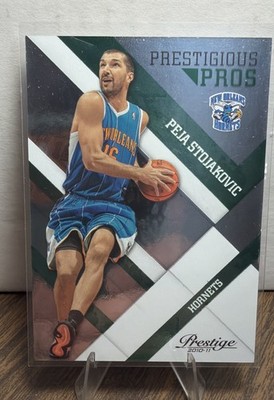 2010-11 Panini Prestige - Prestigious Pros Peja Stojakovic #41 Green /499