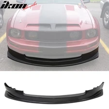 Fits 05-09 Ford Mustang V6 Only Sport Style Front Bumper Lip Spoiler Unpainted