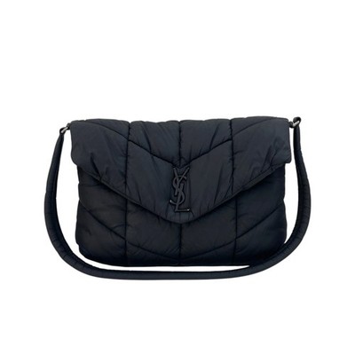 Saint Laurent Umhängetasche schwarz Puffer Nylon Messenger H00294 155942560