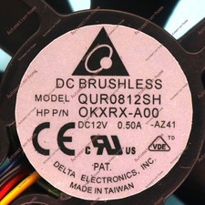 NEW Delta 8025 QUR0812SH DC12V 0.50A 4-wire PWM speed control cooling fan XR