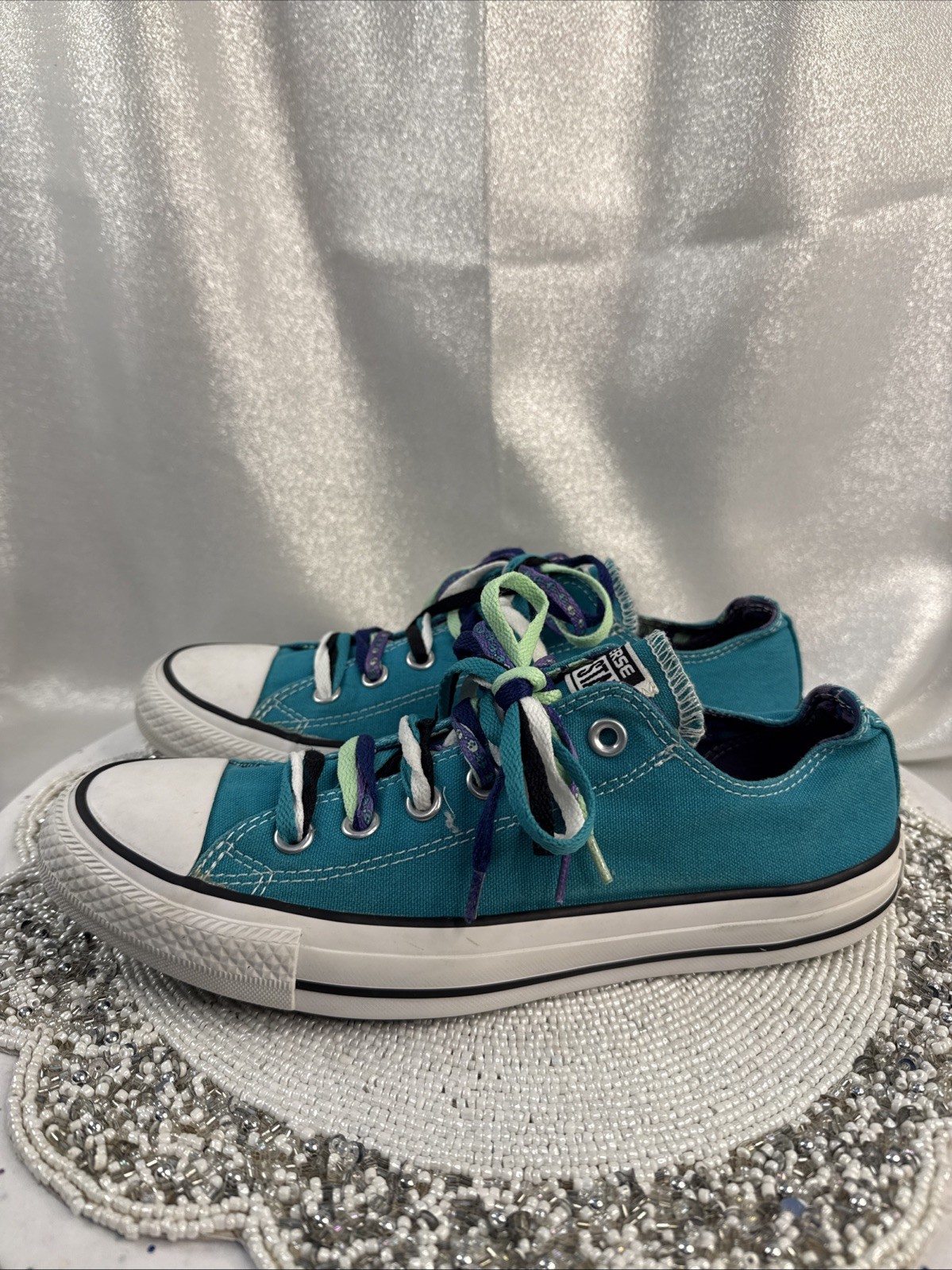 Converse Blue All Star Women’s Sneakers Size 7 thumbnail 3