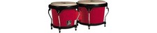 Latin Percussion LPA601F-RD LP Aspire Fiberglass Bongos - Red/Black