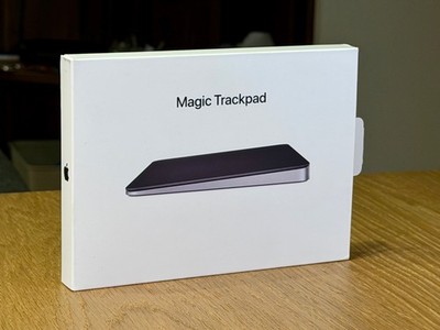 APPLE Magic Trackpad 2024 USB-C schwarz - org. Rechnung OVP im Prinzip neu