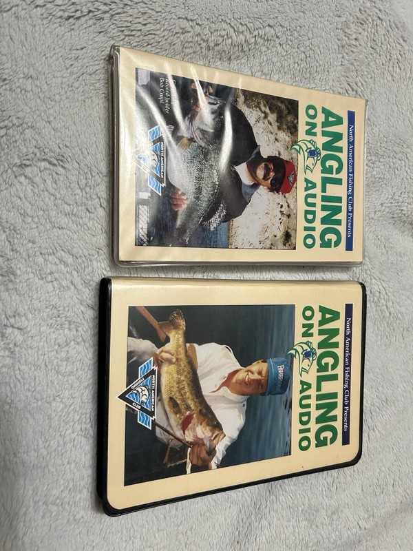 Angling On Audio Cassette Tape Vintage Fishing Lot Of Two