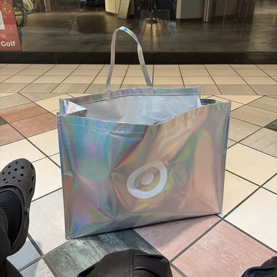 Target Exclusive Tote Bag Black Friday Rare Reflective Bullseye with Contents