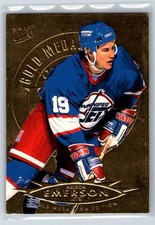 1995-96 Fleer Ultra Gold Medallion #179 Nelson Emerson Winnipeg Jets