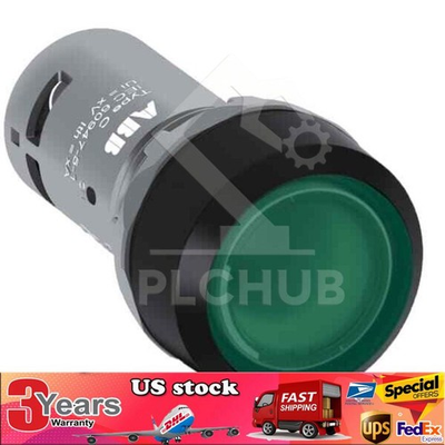 #ad ABB CP1 11G 10 Pressure Switch Flush Green Black Plastic 1NO US Free TAX # $22.99