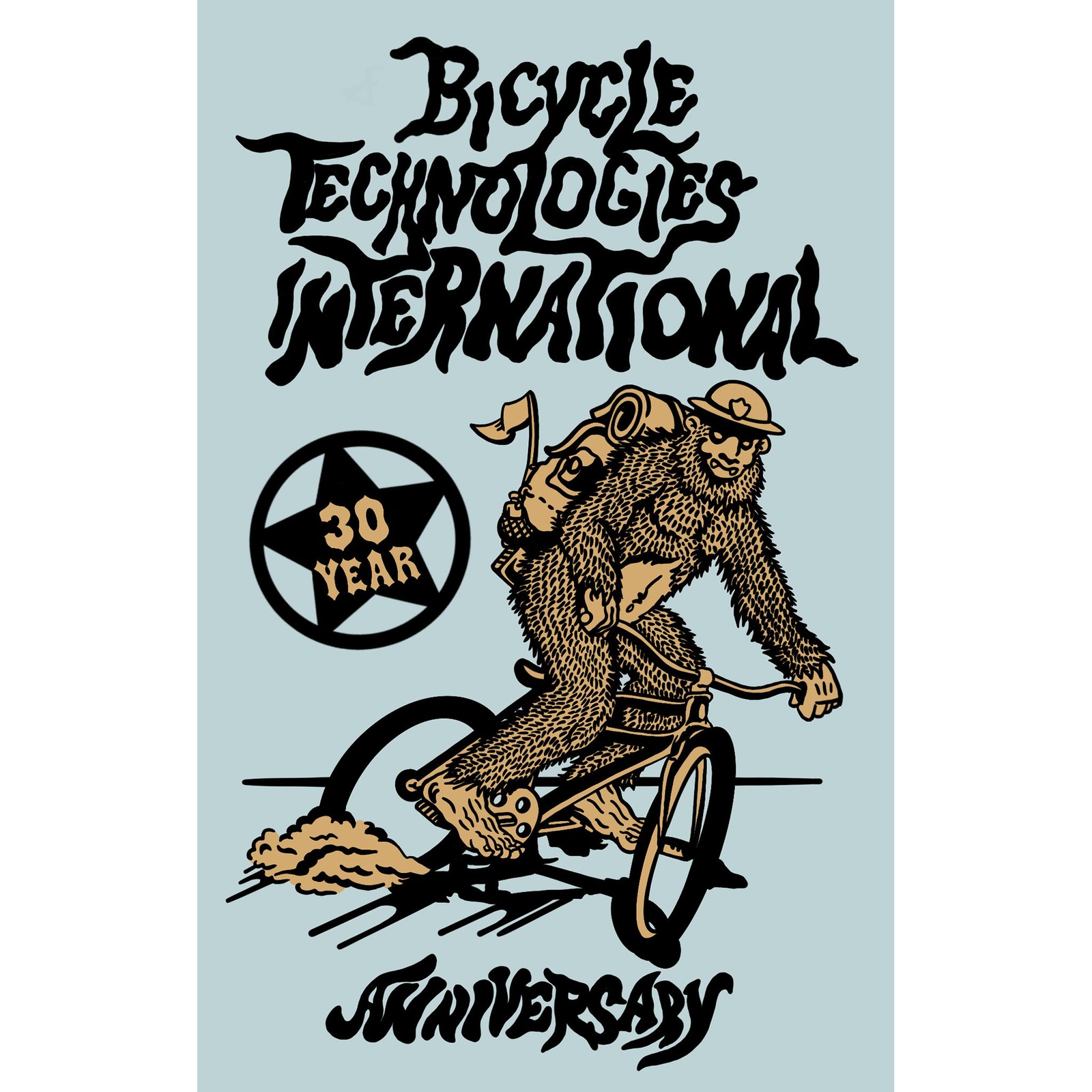 BTI 30th Anniversary Sasquatch Poster 7990₽
