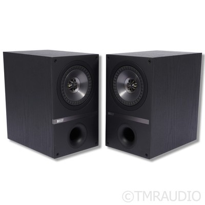 KEF Q100 Bookshelf Speakers; Black Pair