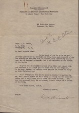 FRANKLIN D. ROOSEVELT - TYPED LETTER SIGNED 12/14/1928