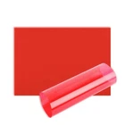 A4 Red Acetate Film Sheets Clear OHP Craft Transparent Plastic