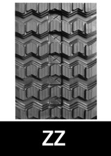 (2-Tracks) CATERPILLAR Rubber Track 216 216B 226 228 320x86x50 3208650