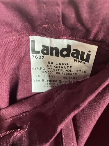 Landau Reversible Drawstring Scrub Pant Classic Style 7602 Choose Color & Style - Picture 22 of 23