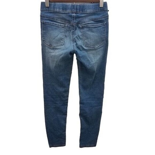 So Girls Size 10 Blue Solid Skinny Jeans - Picture 4 of 9