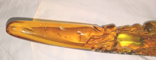 RARE Vintage Lucite/Acrylic Feng Shui 8 Running Horses Sculpture 21.5" Long - Afbeelding 12 van 20