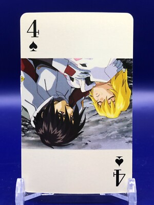 Gundam Seed Destiny Playing Card Animage 2005 Spade 4 | eBay