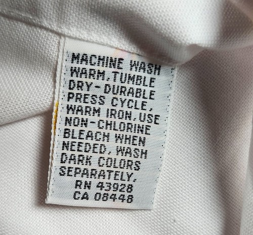 John Henry Fitted Collection Men's Dress Shirts White Size 15.5 32-33 Button Up - Picture 7 of 8