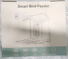 Bird Feeder with Camera 4K HD AI Identify Bird Species Smart Solar-Powered (an)