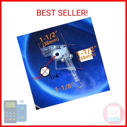 2pcs Wand Tilter for 2" Low Profile Horizontal Blinds Tilt Mechanism Hook Connec - Picture 2 of 2