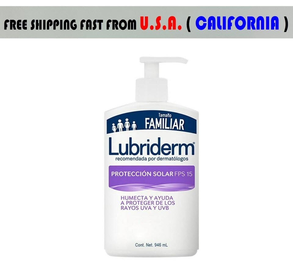 Lubriderm  Crema Corporal Protecci&oacute;n Solar UV 15 946 ml Sun