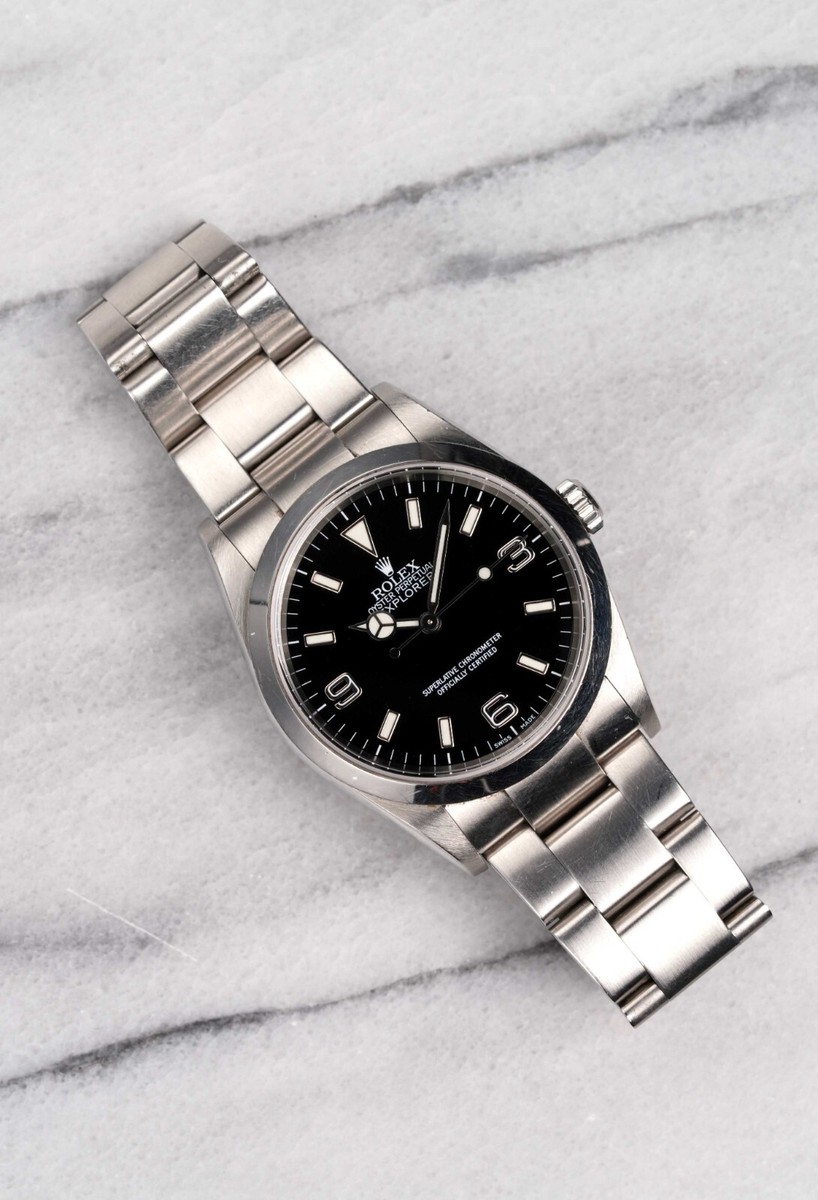Rolex Explorer 1 Refe114270 2000s Black Dial 36mm Oyster Case | eBay