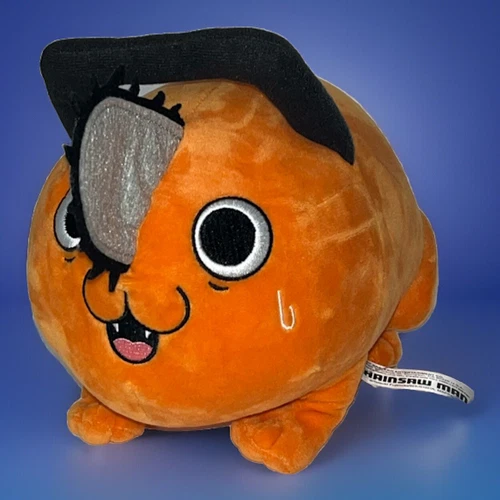 Great Eastern Ent Chainsaw Man Pochita Stuffed Series Shocked 8"