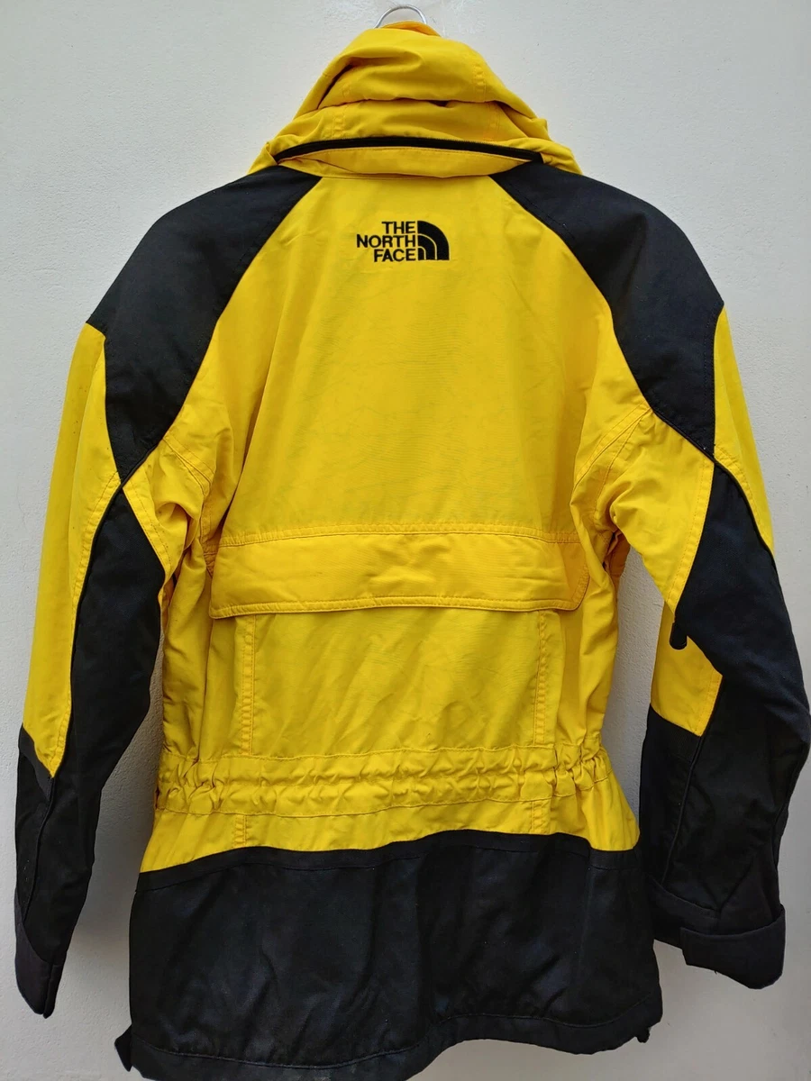 RARE Vintage The North Face Steep Tech Jacket Mens M Scot Schmidt YELLOW