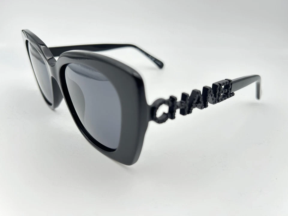 Chanel Sunglasses New 5422-B-A 501/T8 Polarized Black Gray 53 17 140 - Image 3 of 4
