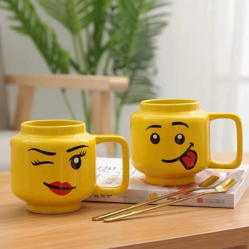 Lego deals head mug