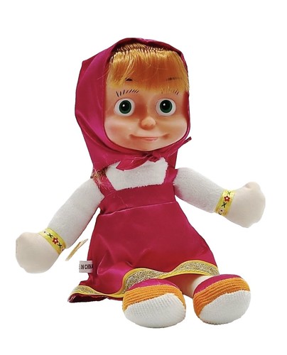 Masha et Michka - Estuche de Figuras Multipack (6 Figuras + 1 Figura Surprise Glow in The Dark) MHA31, Multicolor