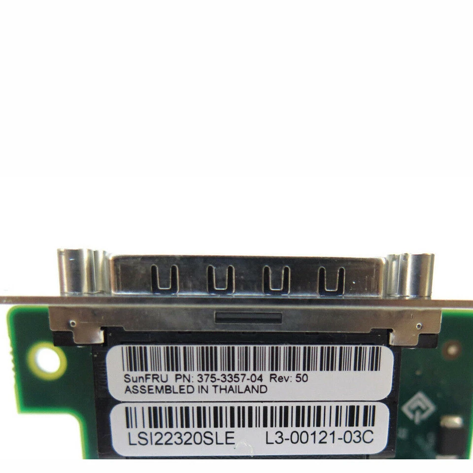 LSI LOGIC LSI22320SLE HBA Dual Channel PCI-E LVD Ultra320 SCSI Host Bus Adapter - Image 3 of 4