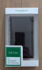 Musashino LABEL Soft Case For WALKMAN NW-A300 series /Frost Black CP-NWA300C1/CB