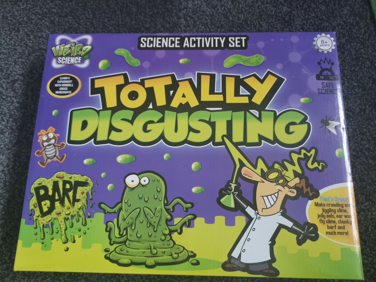 totally disgusting science activity set