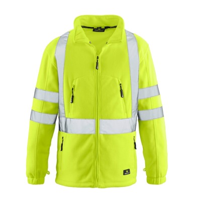 4PROTECT  Warnschutz-Fleecejacke SEATTLE Arbeitjacke Warnschutzjacke Jacke
