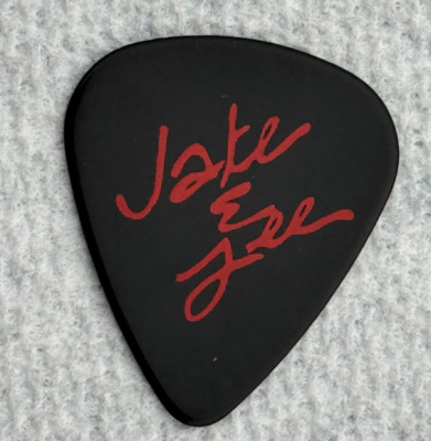 【直筆サイン入T】RED DRAGON CARTEL L Jake E Lee RED DRAGON CARTEL JAKE E LEE SIGNATURE GUITAR PICK RARE 2021 TOUR