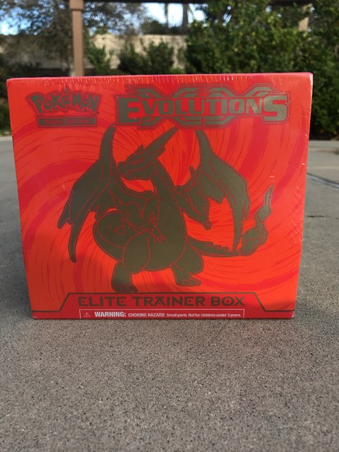 Pokemon Xy Evolutions Mega Charizard Elite Trainer Box Toys