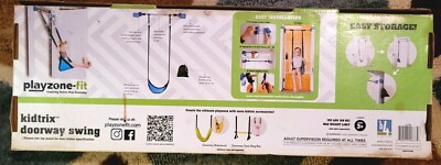 New In Box Playzone-Fit Kidtrix Doorway Swing Kit for Kids