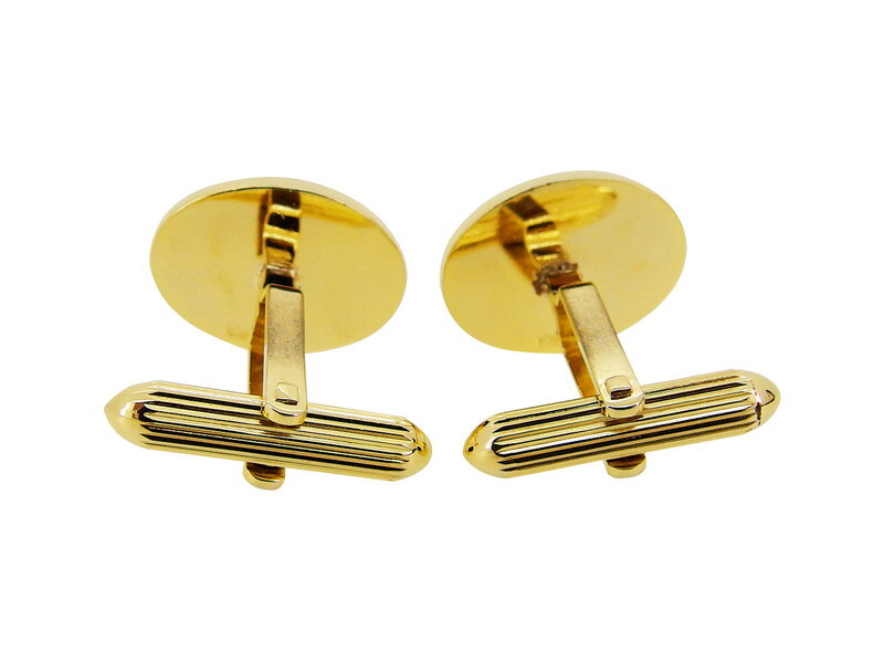 Burberrys ゴールドカフリンクス BURBERRY Cufflinks Gold Plated Authentic Used T22571 | eBay