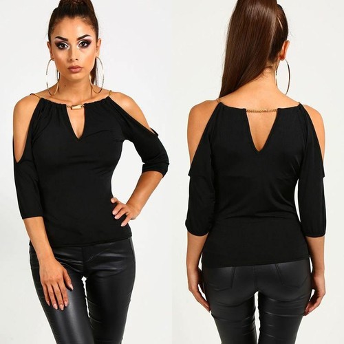 Women Fashion Loose Summer Casual Off 